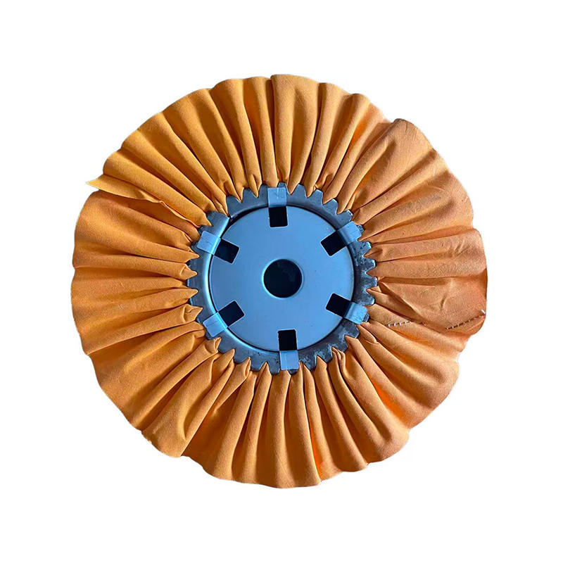 Orange härdat vindhjul